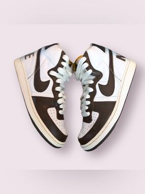 Nike Terminator High 2004 White Baroque Brown 307147-121 US 9